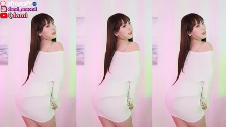 AfreecaTV金娜美蓝光加特林哒哒哒热舞20220418舞蹈剪辑